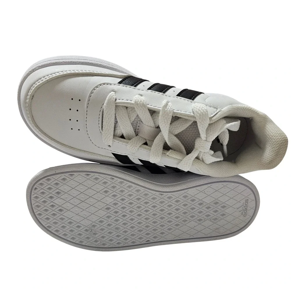 Adidas Breaknet 2.0 Kids Shoes White Black HP8956 Size 13K Low Top Sneakers